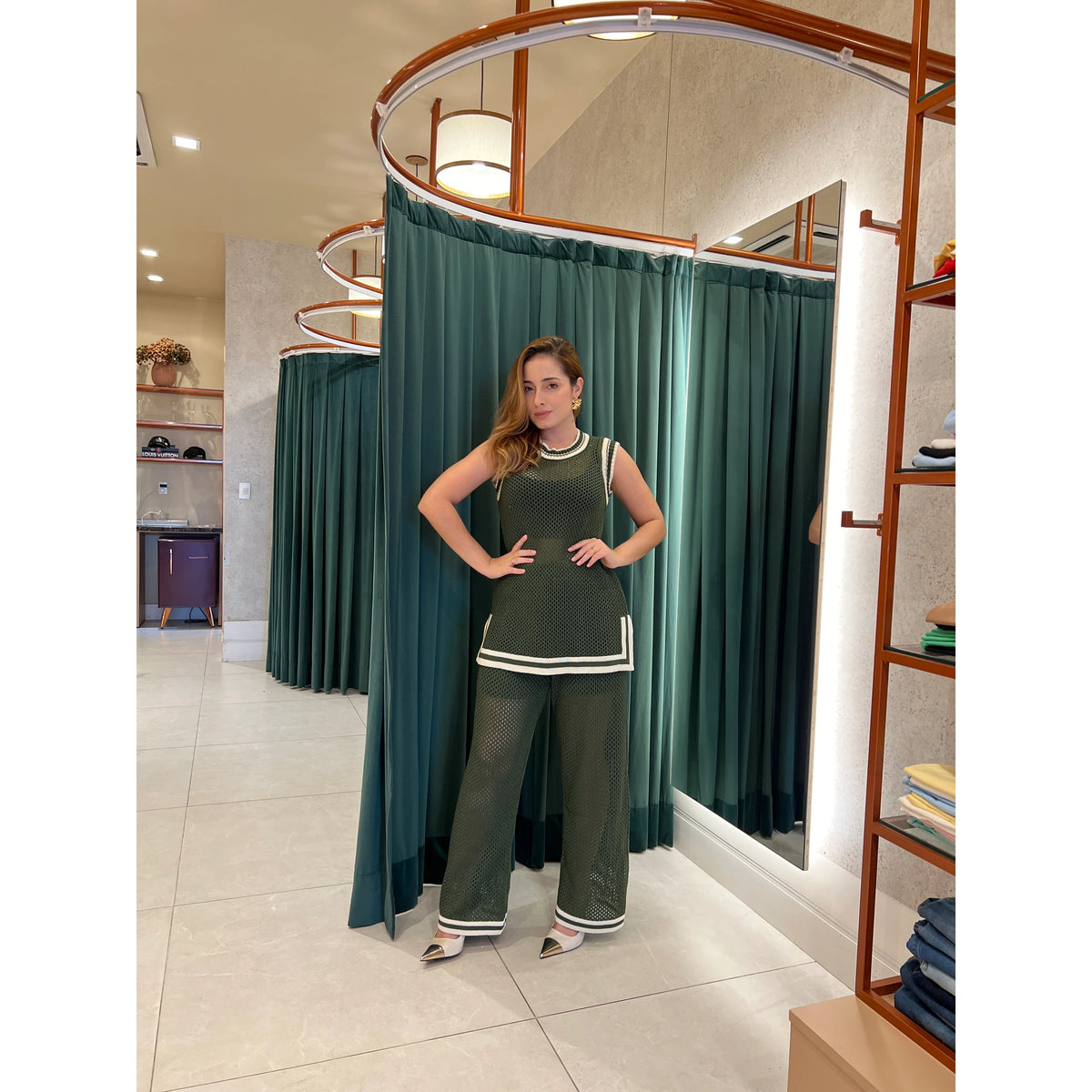 Conjunto MJ Em Tricot