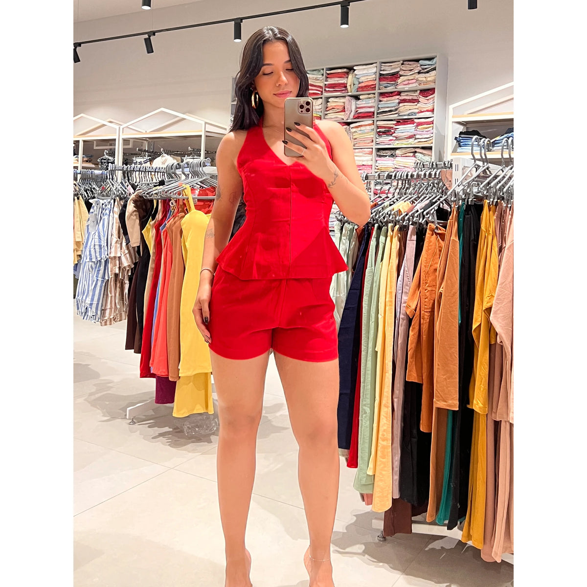CONJUNTO FEEL LOVE PEPLUM FR148