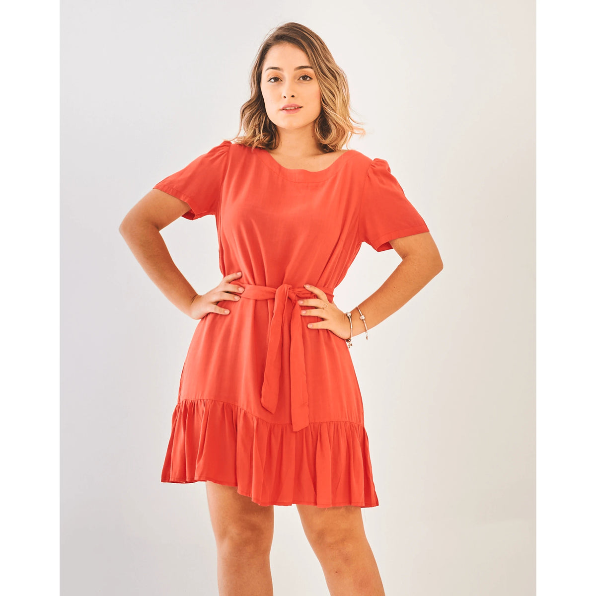 VESTIDO SAFIRA PATY/MANGA