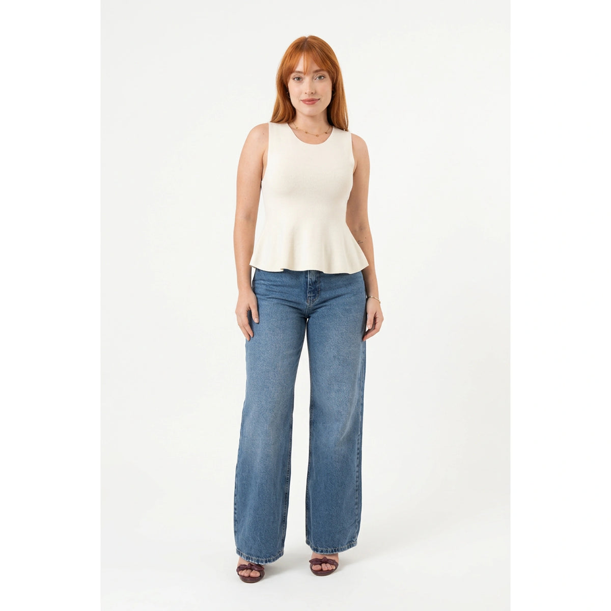 BLUSA FEEL LOVE PEPLUM M603