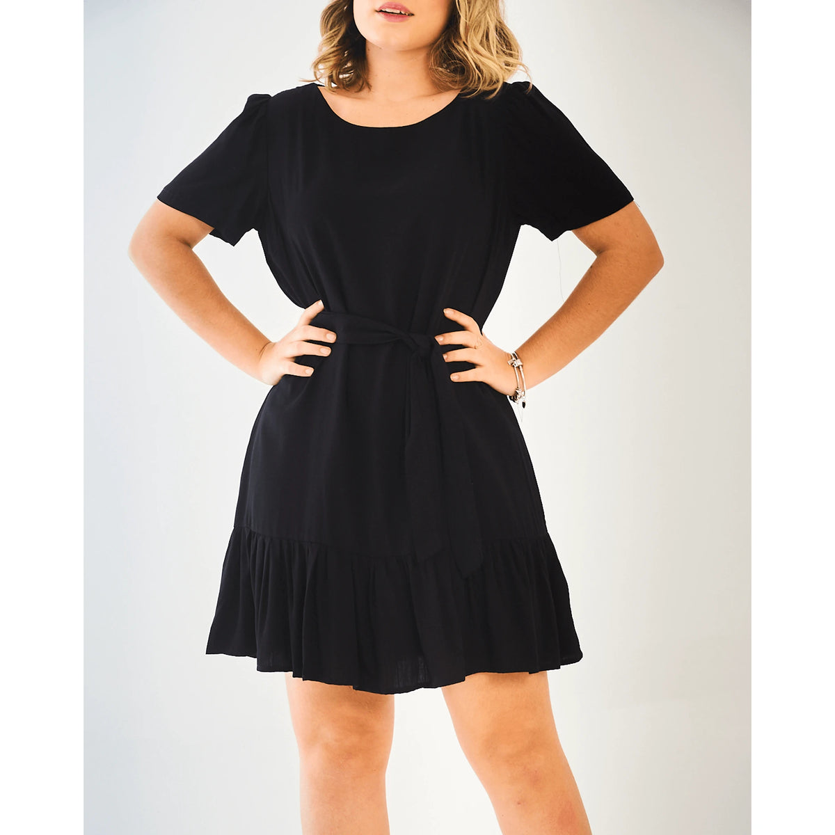 VESTIDO SAFIRA PATY/MANGA