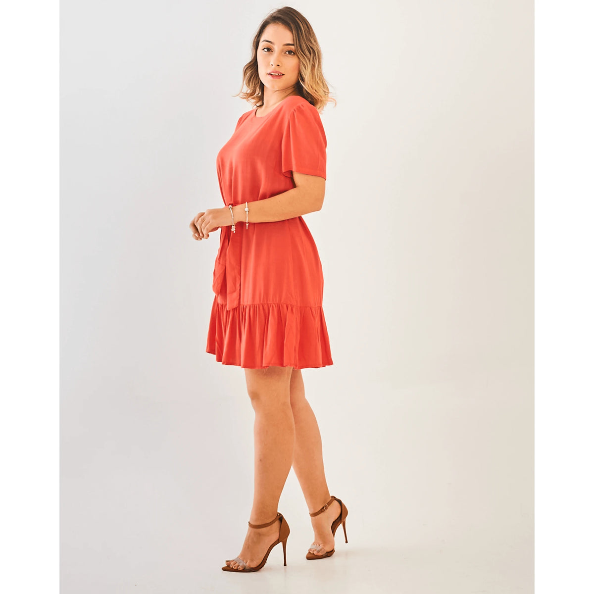 VESTIDO SAFIRA PATY/MANGA