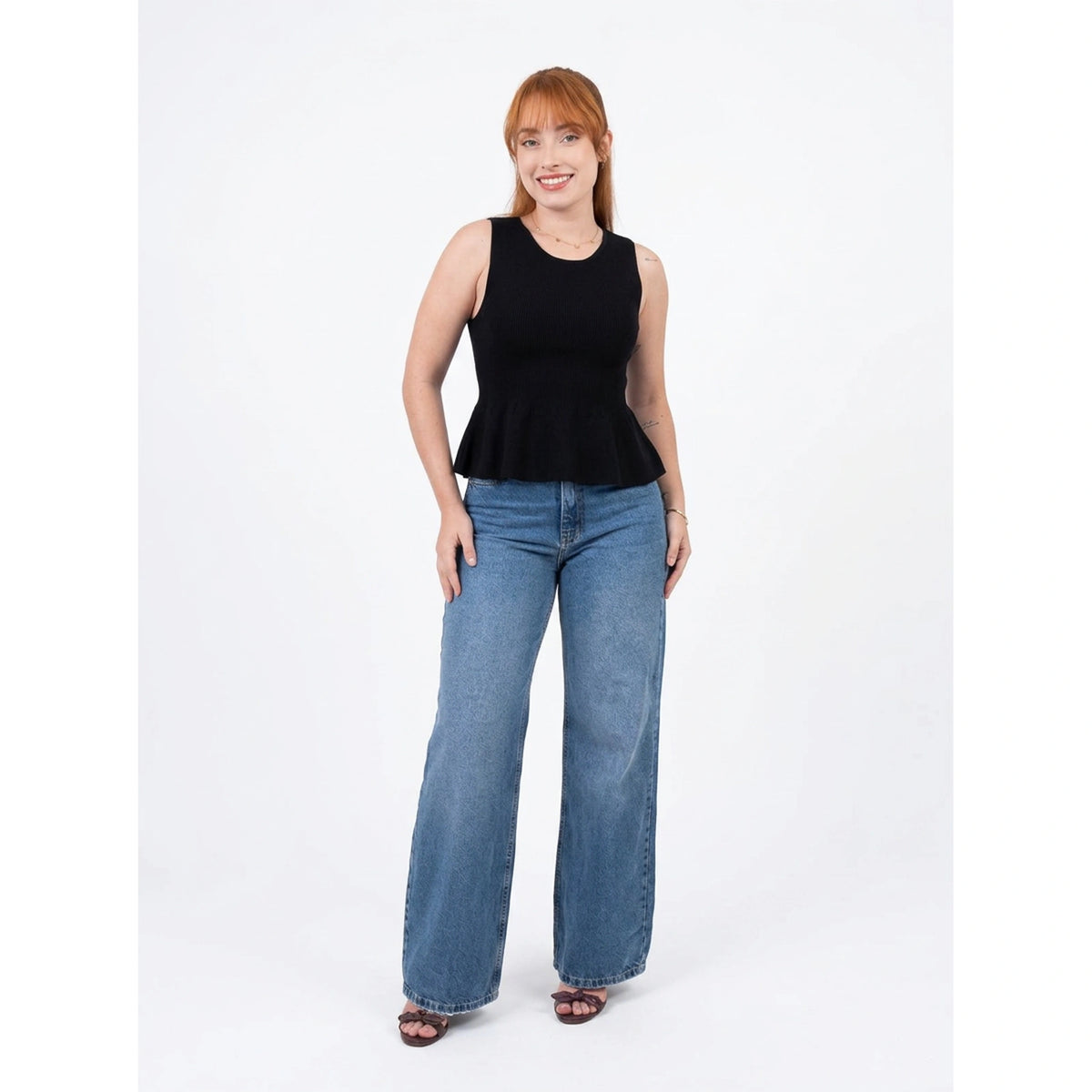 BLUSA FEEL LOVE PEPLUM M603