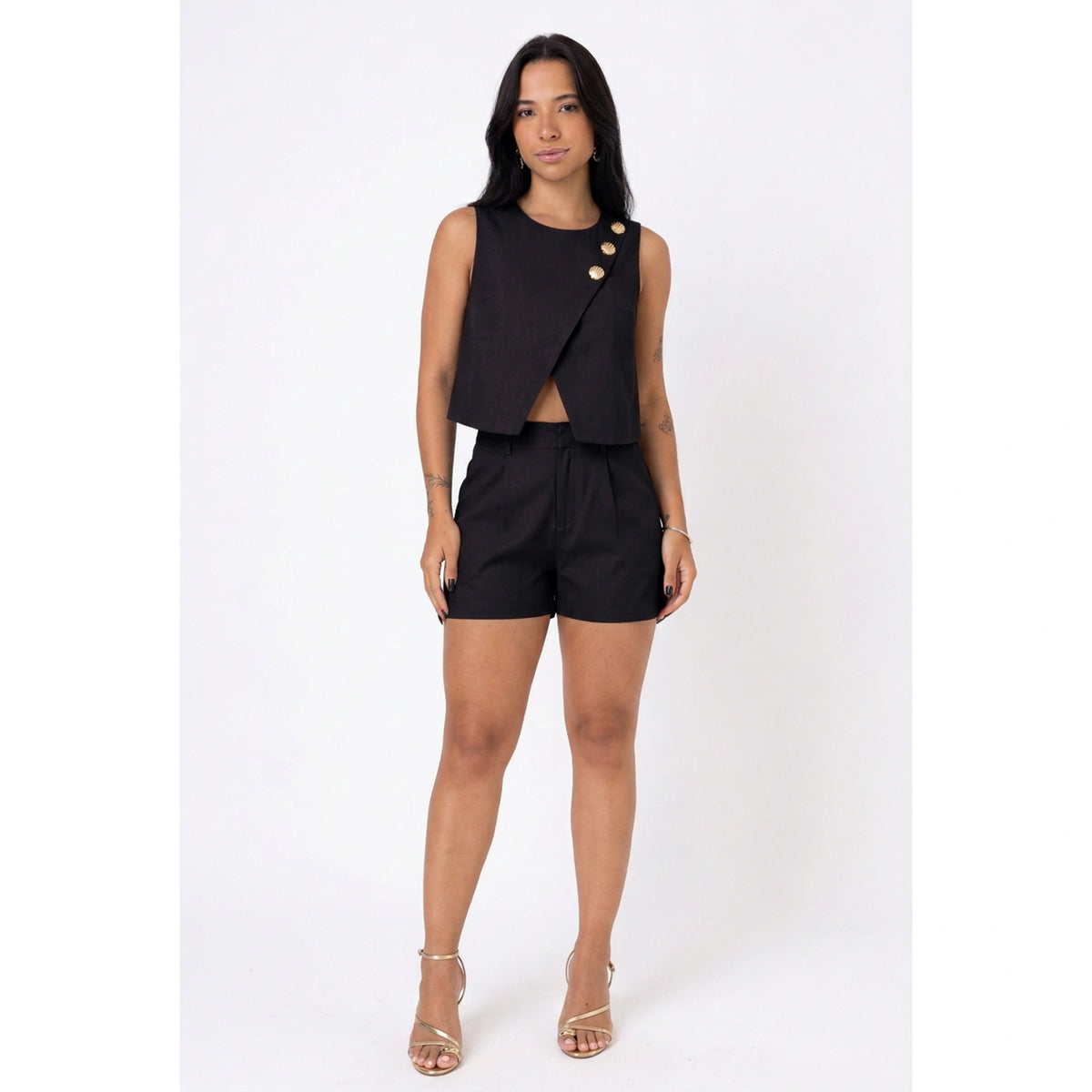 CONJUNTO UNICÓRNIO ALFAIATARIA 9636