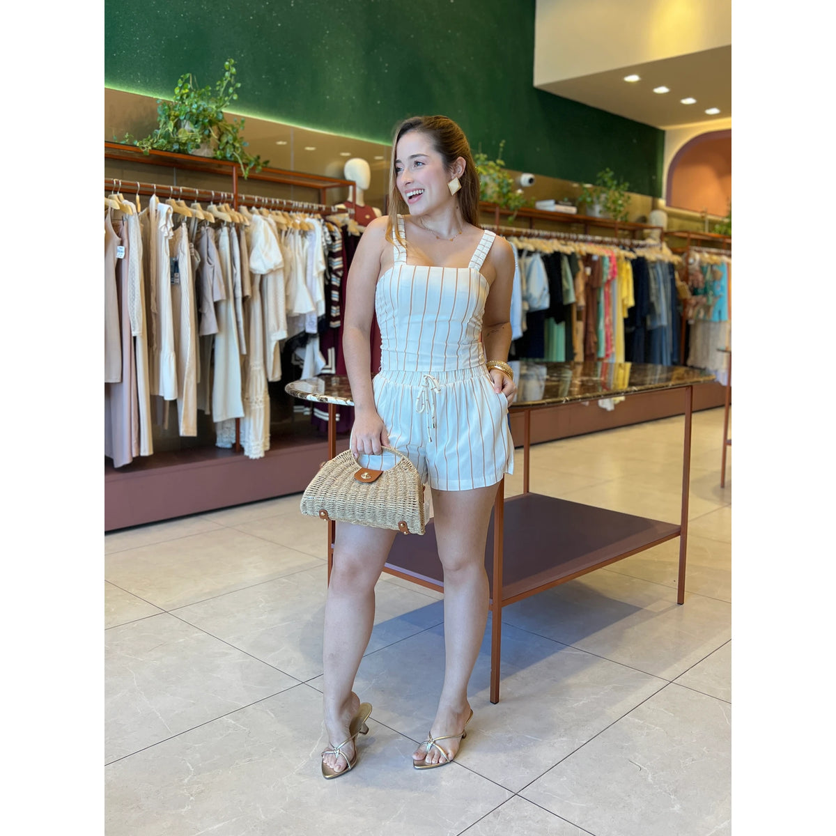 Conjunto Safira Cropped E Short