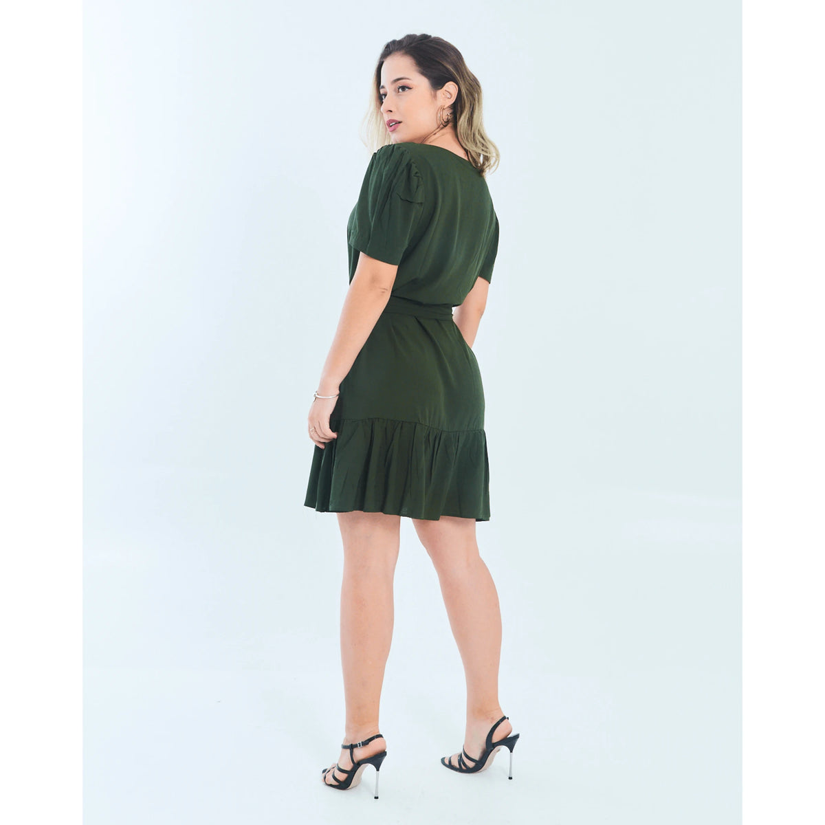 VESTIDO SAFIRA PATY/MANGA