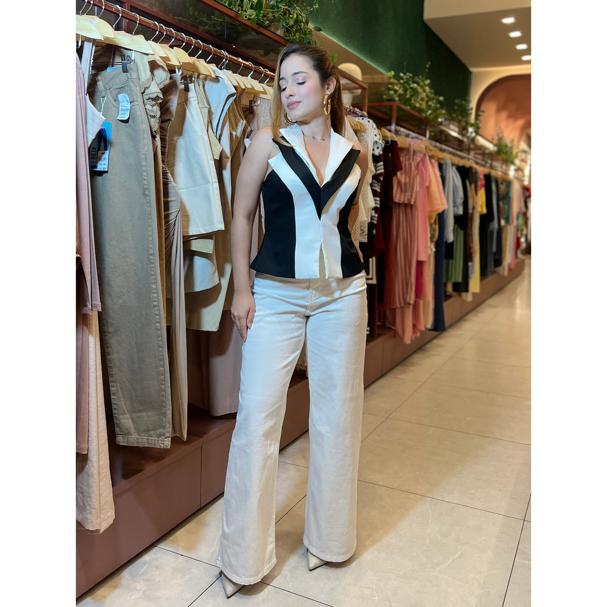 Calça Lunender Wide Leg