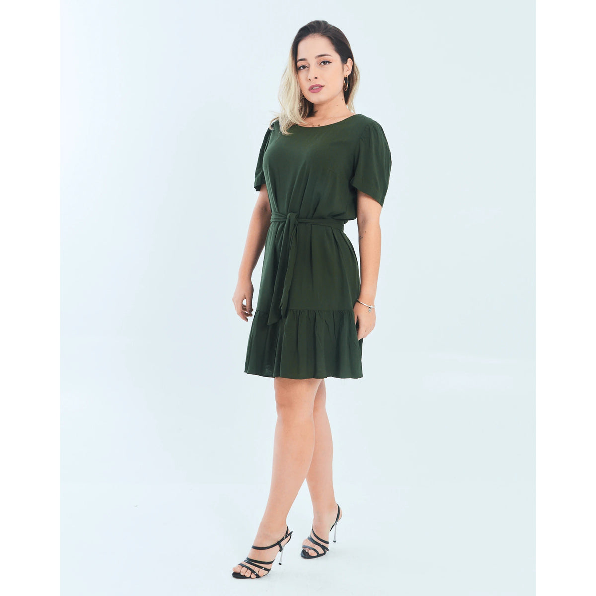 VESTIDO SAFIRA PATY/MANGA