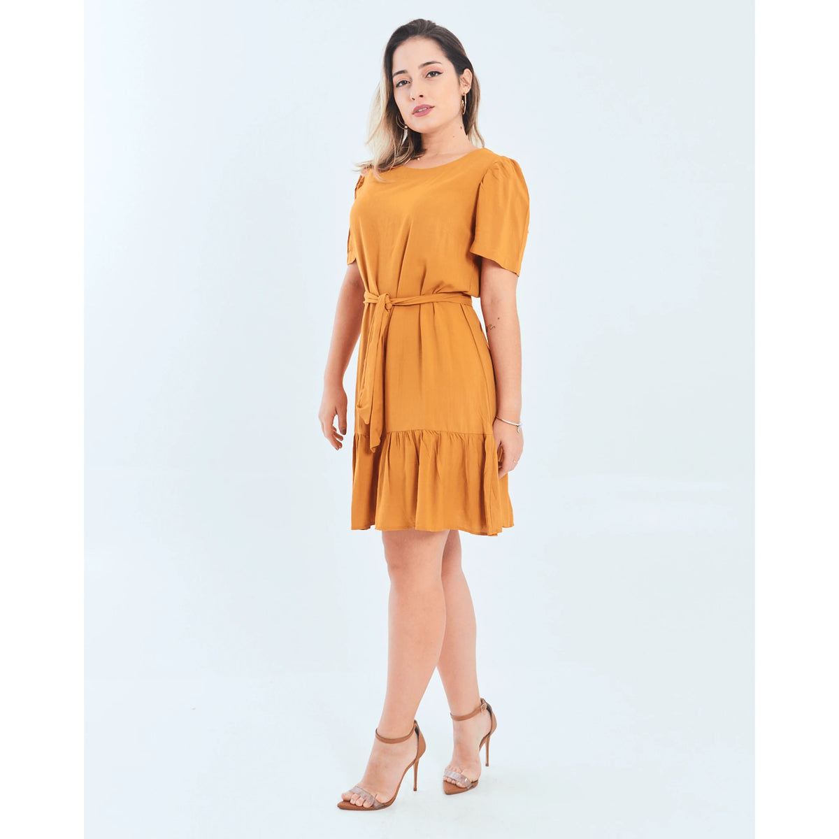 VESTIDO SAFIRA PATY/MANGA