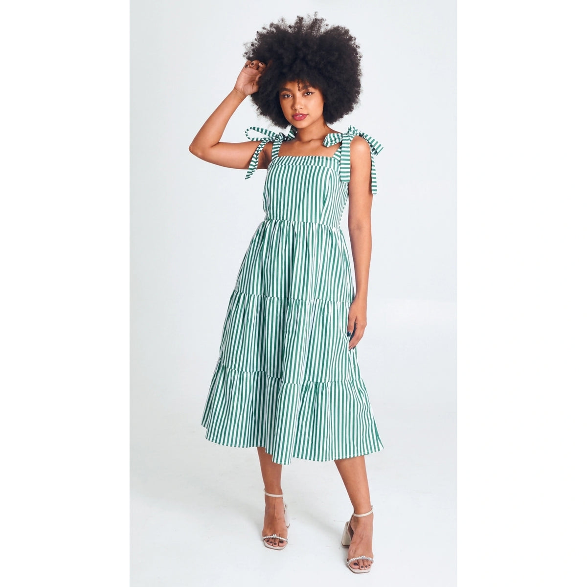 Vestido Safira Laço Midi