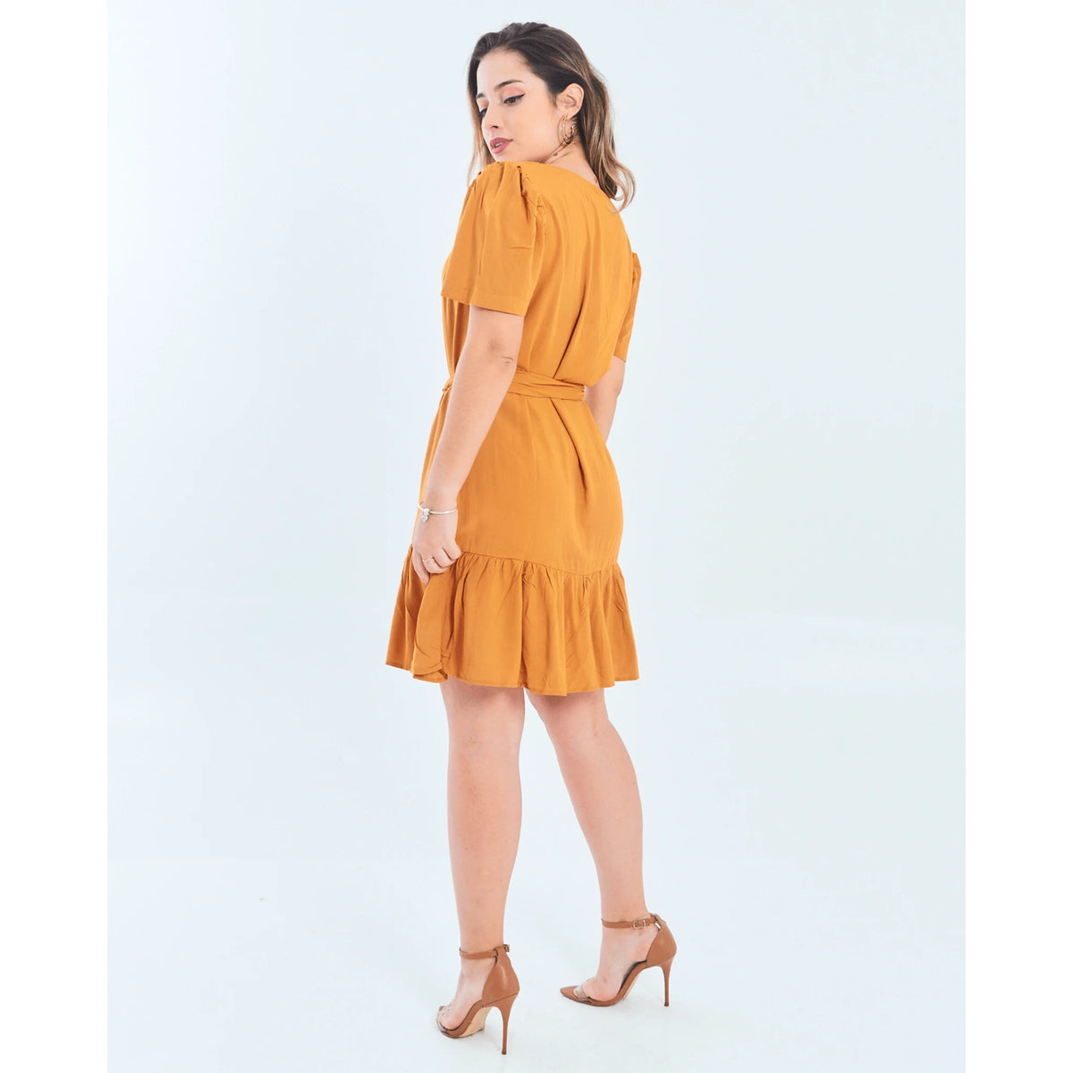 VESTIDO SAFIRA PATY/MANGA