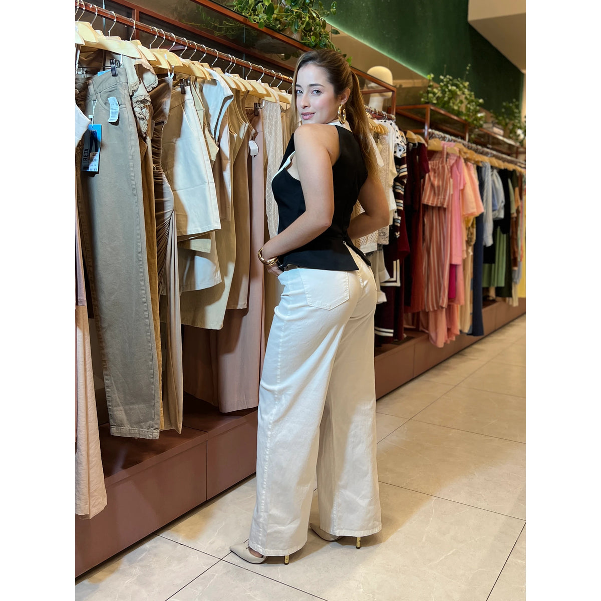 Calça Lunender Wide Leg
