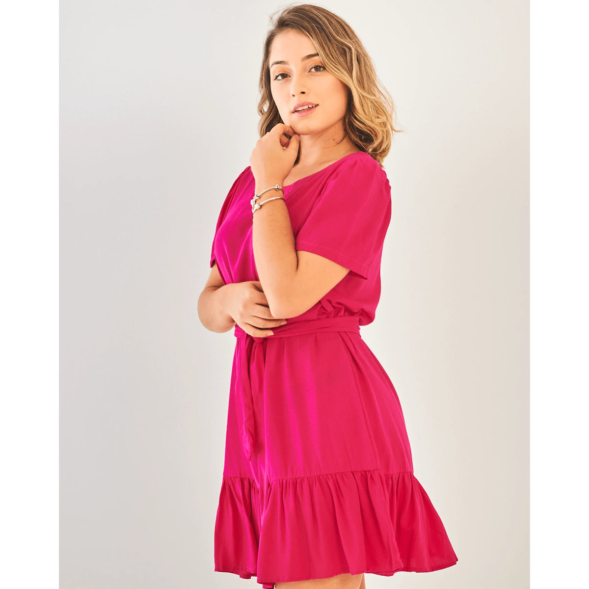 VESTIDO SAFIRA PATY/MANGA