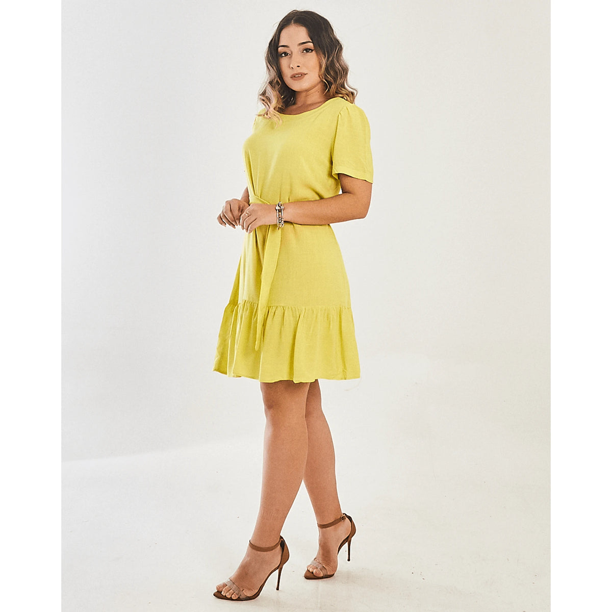 VESTIDO SAFIRA PATY/MANGA