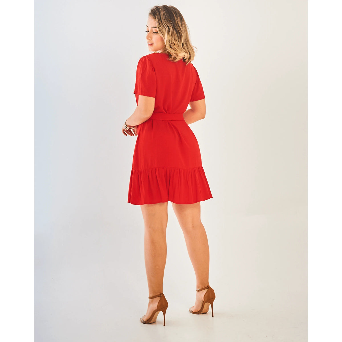 VESTIDO SAFIRA PATY/MANGA