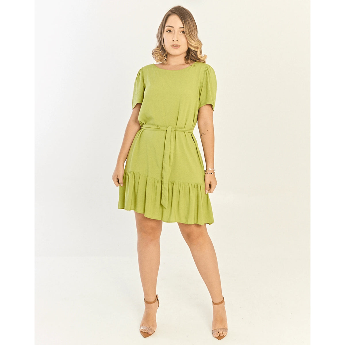 VESTIDO SAFIRA PATY/MANGA
