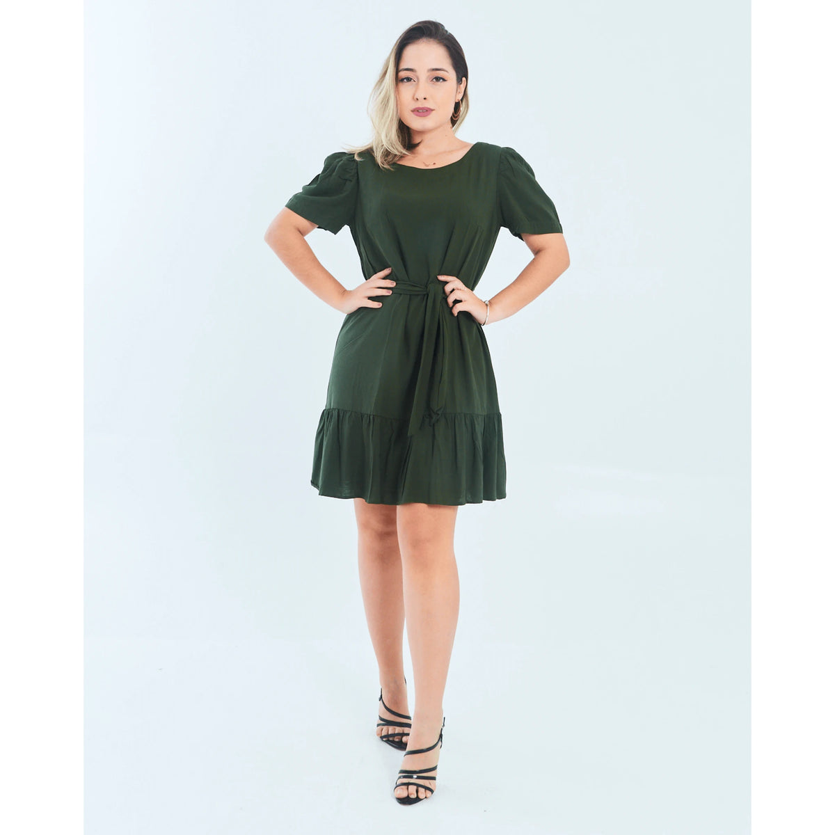 VESTIDO SAFIRA PATY/MANGA