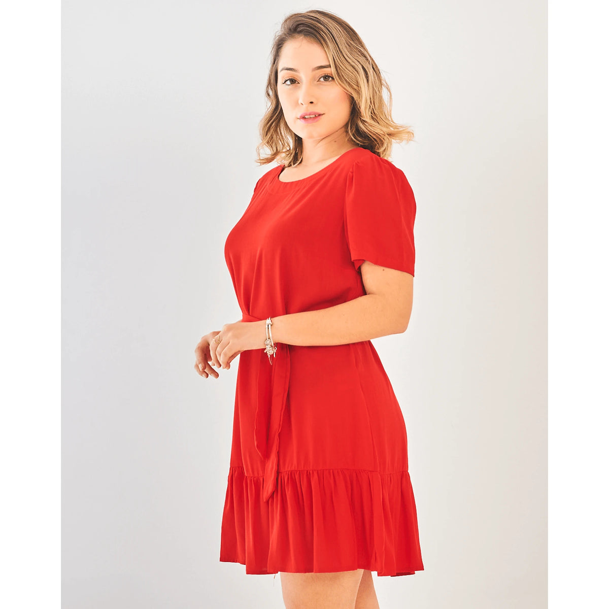 VESTIDO SAFIRA PATY/MANGA