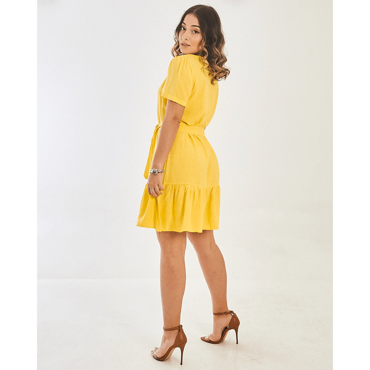 VESTIDO SAFIRA PATY/MANGA