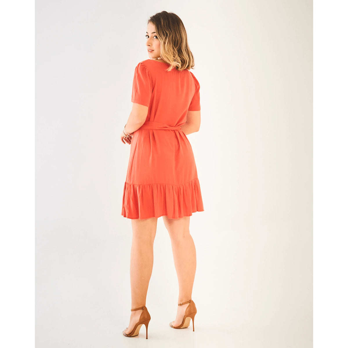 VESTIDO SAFIRA PATY/MANGA