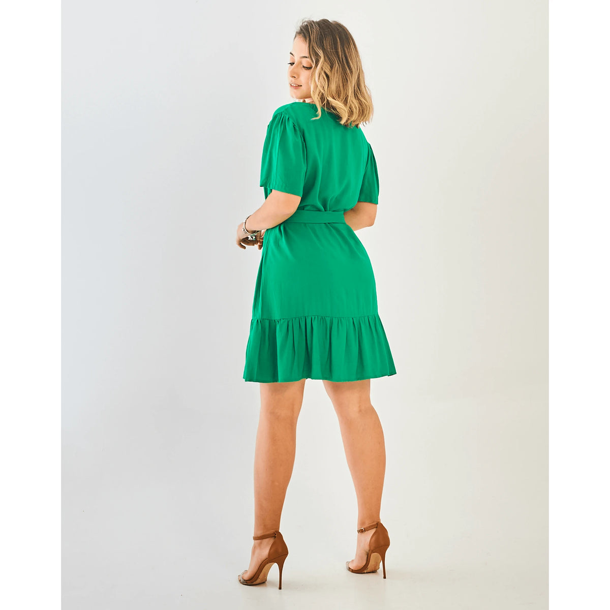 VESTIDO SAFIRA PATY/MANGA