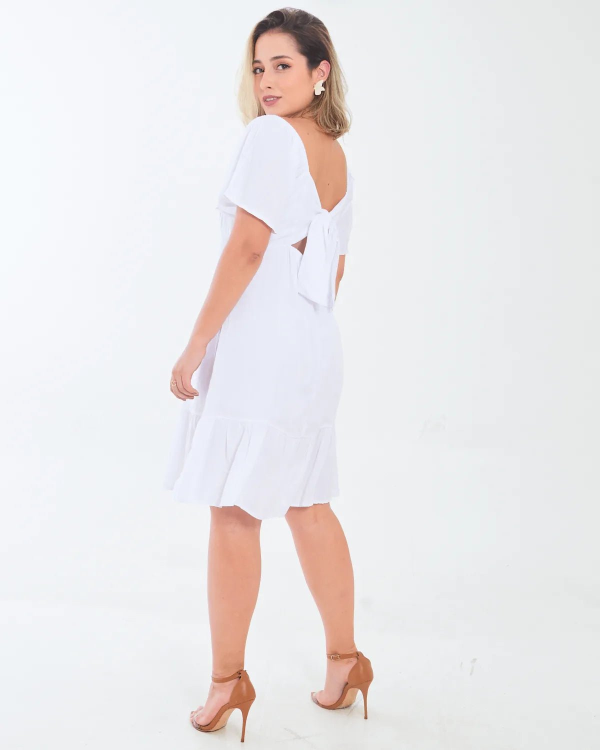VESTIDO SAFIRA LACO COSTA CAPUCCINO M