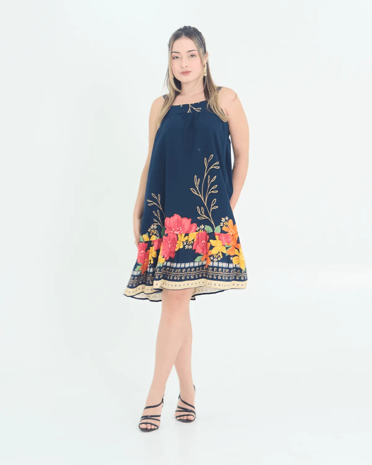 VESTIDO LUIGIA DINAH EST BIC U