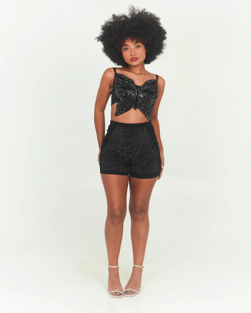 SHORT GROOVY 30124 PRETO M