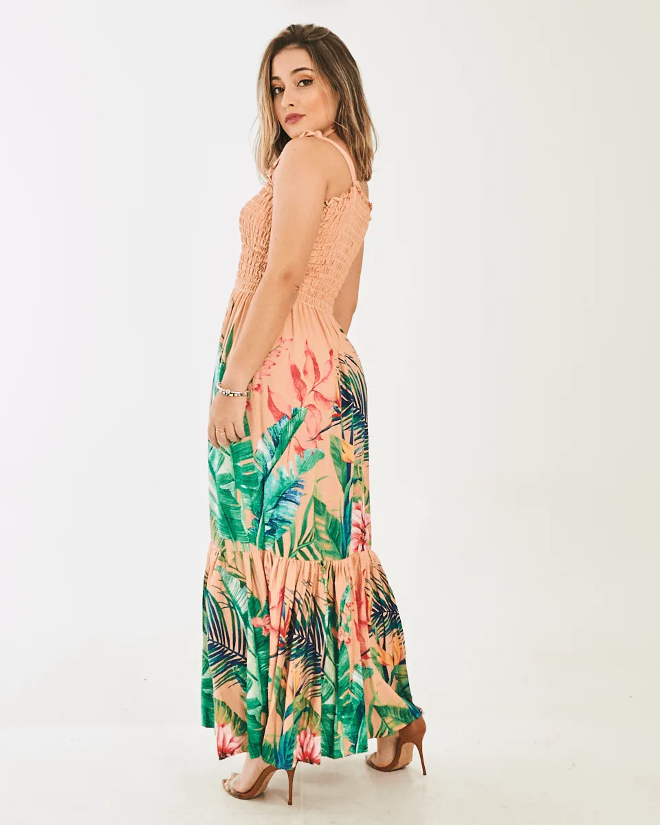 VESTIDO SAFIRA PATY/MANGA