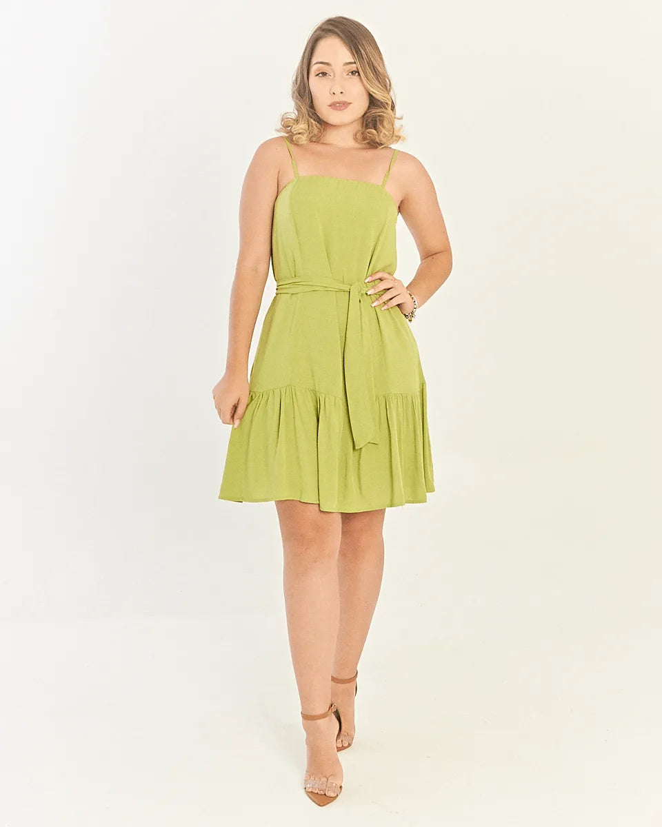 VESTIDO SAFIRA ALCA/LISO