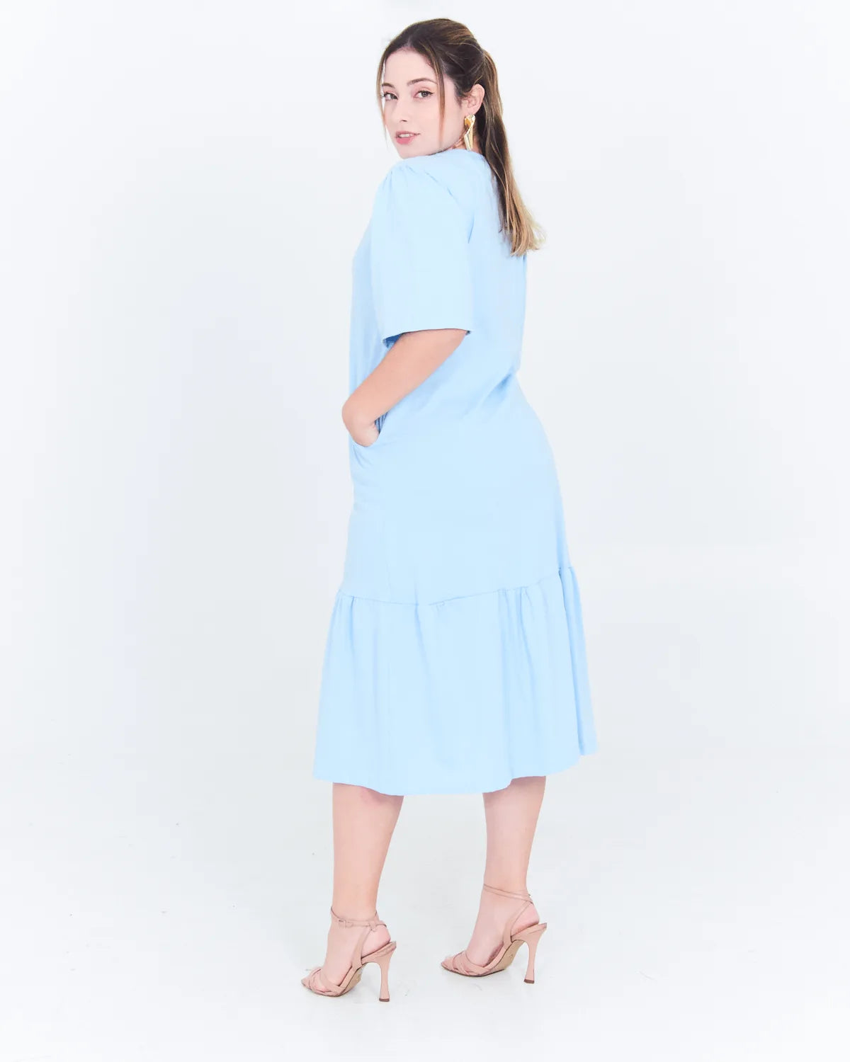 VESTIDO JHUK MEIRE AZUL U