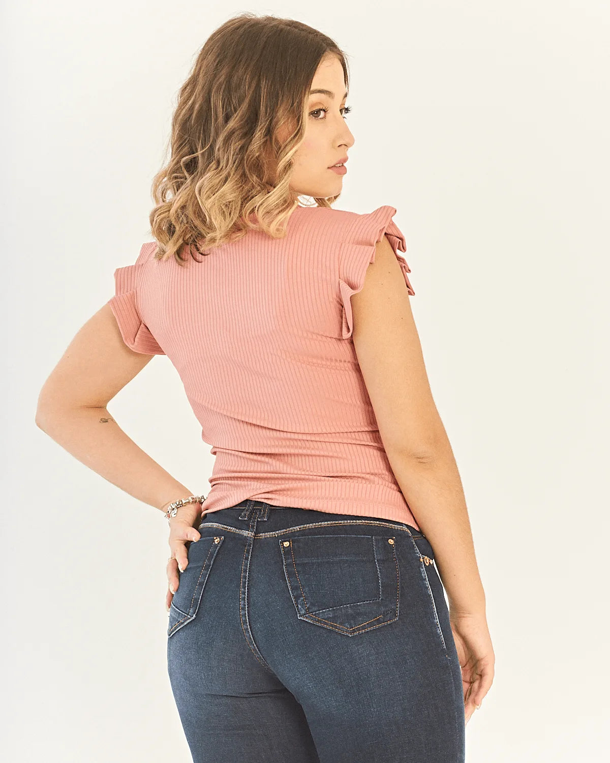BLUSA SAFIRA PLINSADA