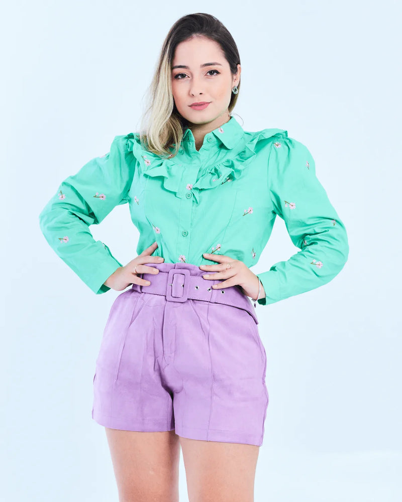 BLUSA J BIA 6012 VERDE G