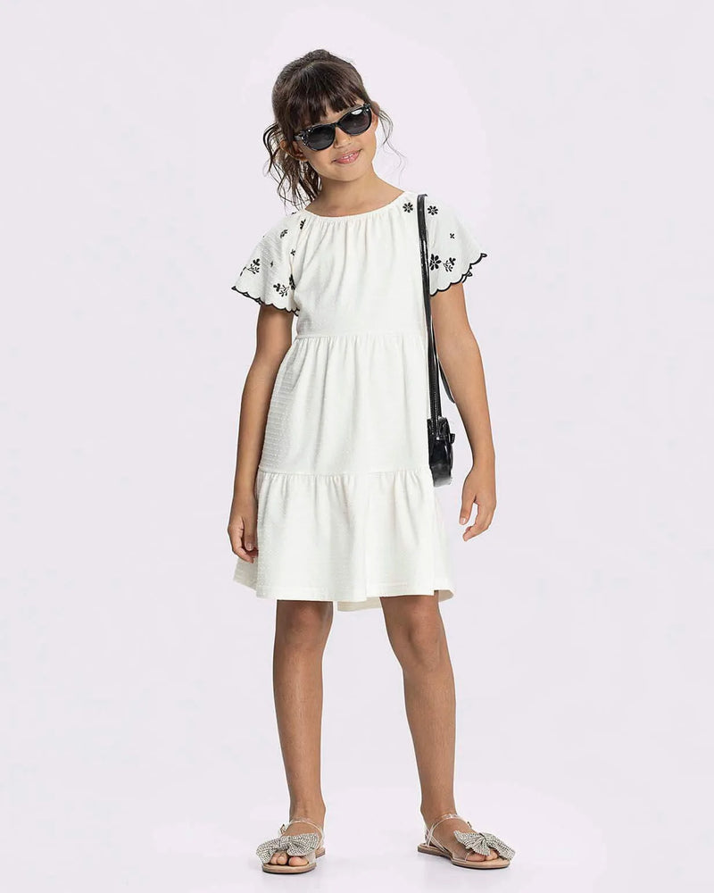 VESTIDO INF LUNENDER 46795 BRANCO OFF 04