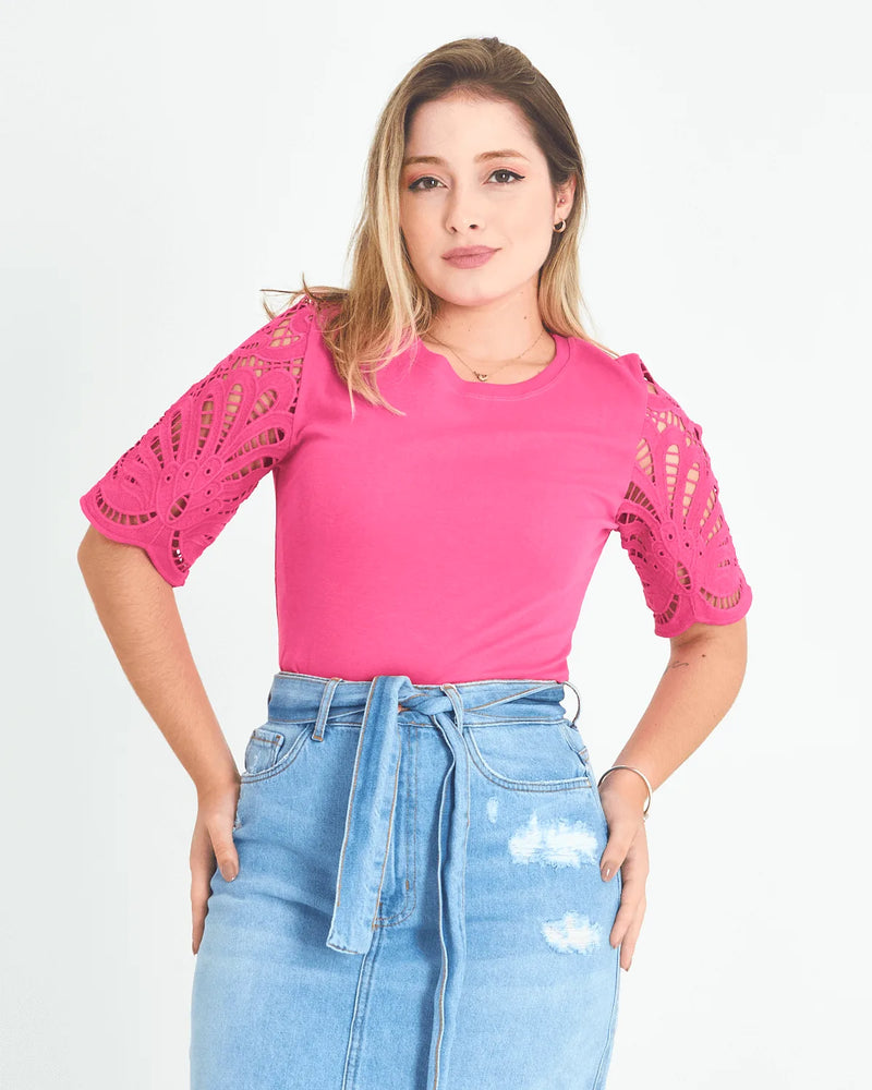 BLUSA BELLINA AA5132 PINK G