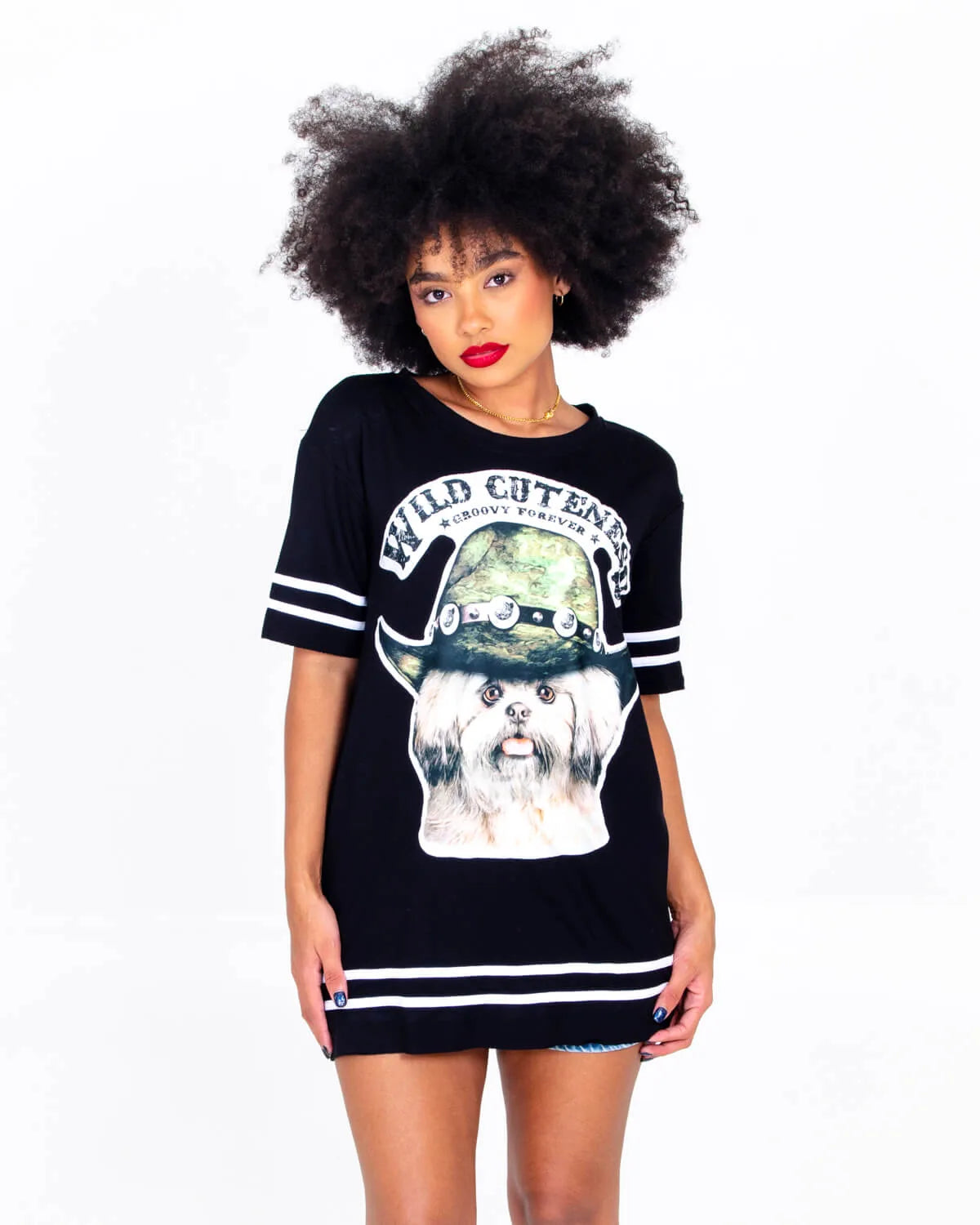 BLUSA GROOVY 41436 PRETO G