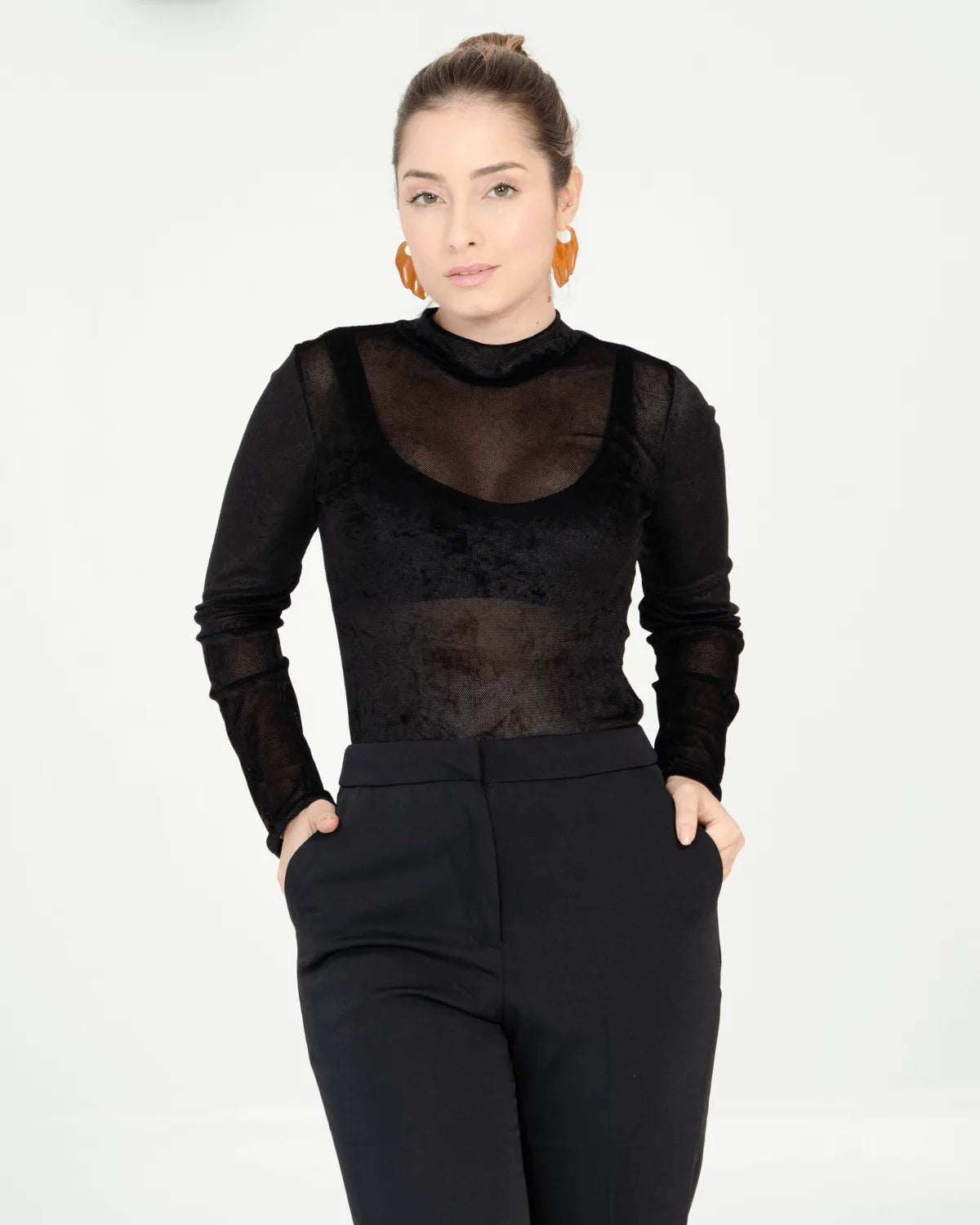 BLUSA GROOVY 51559 PRETO G