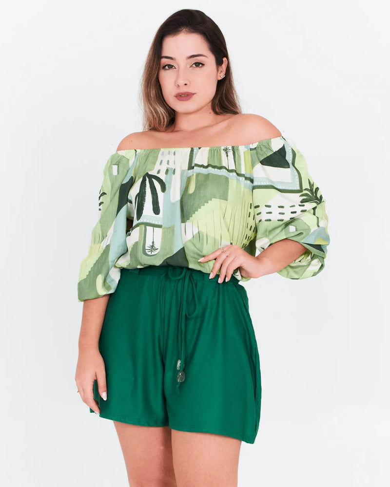 BLUSA LUNENDER 33177 VERDE GG