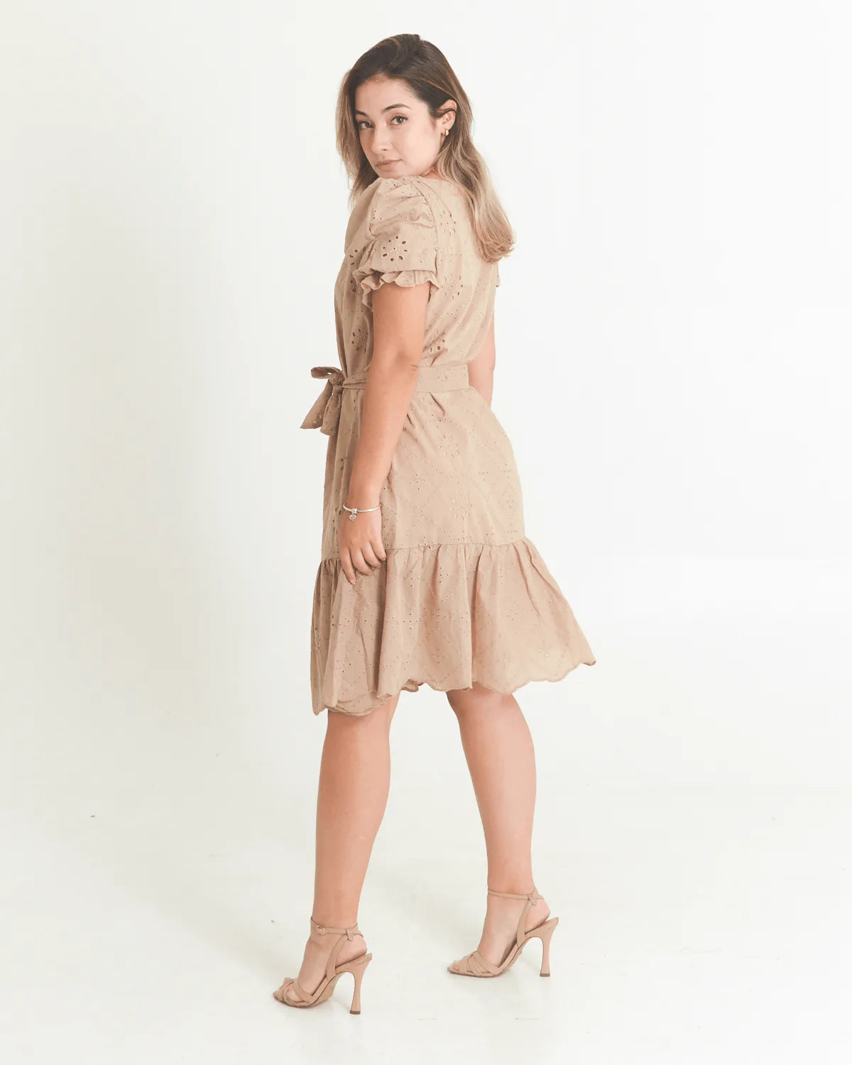 VESTIDO SAFIRA LAISE MANGA PRINCESA