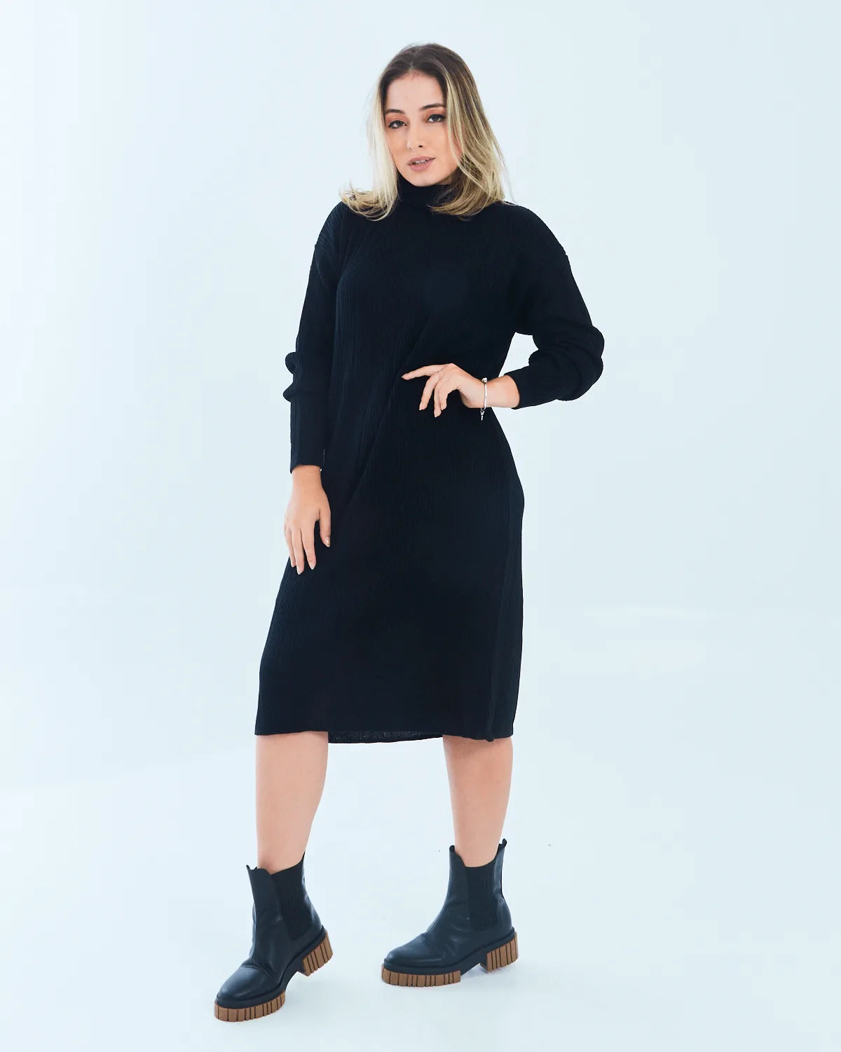 VESTIDO MALWEE 1000103720 PRETO GG