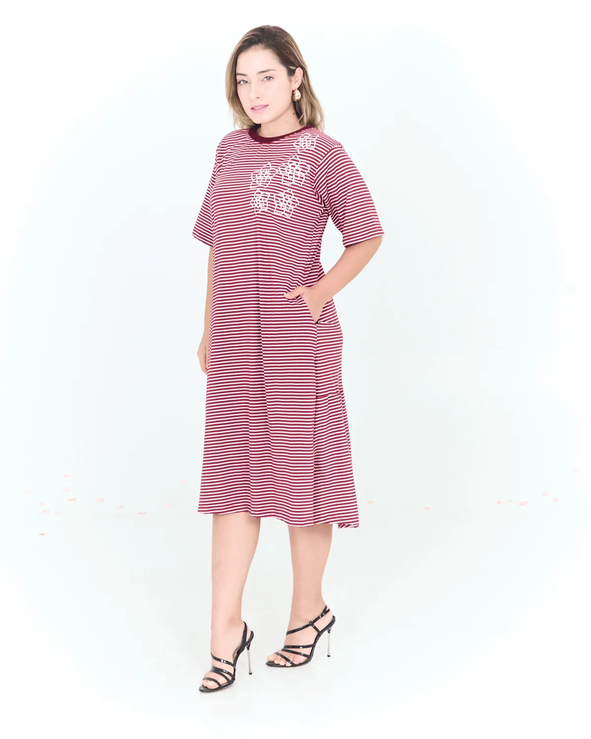 VESTIDO JHUK KYARA MARINHO U