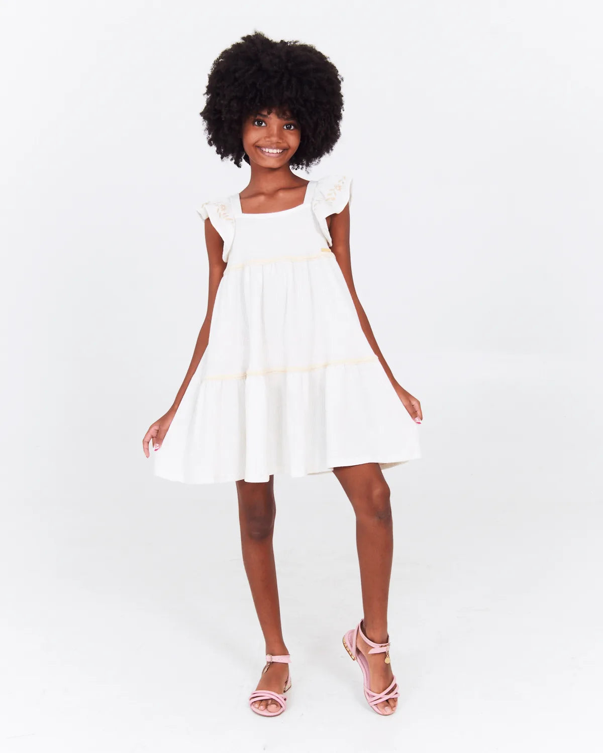 VESTIDO INF ELIAN 73175 LARANJ ARGILA 08