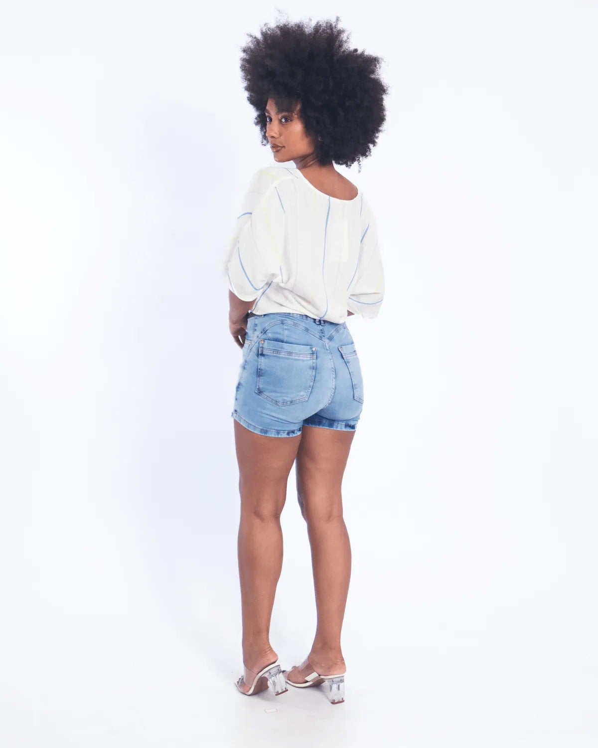 SHORT/ SAIA CANAL DA MANCHA 317161 JEANS 40