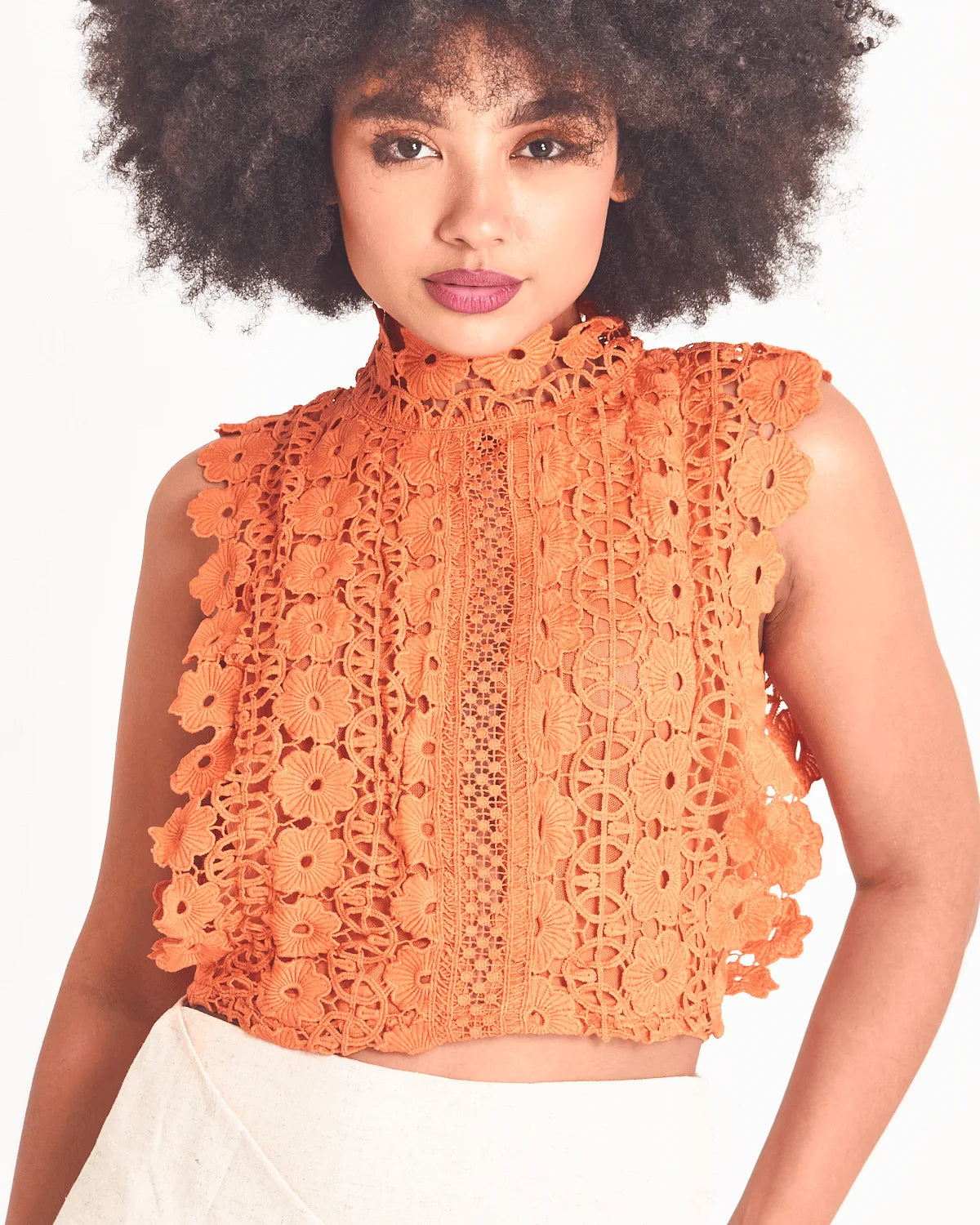 BLUSA BELLINA AA5570 LARANJA P