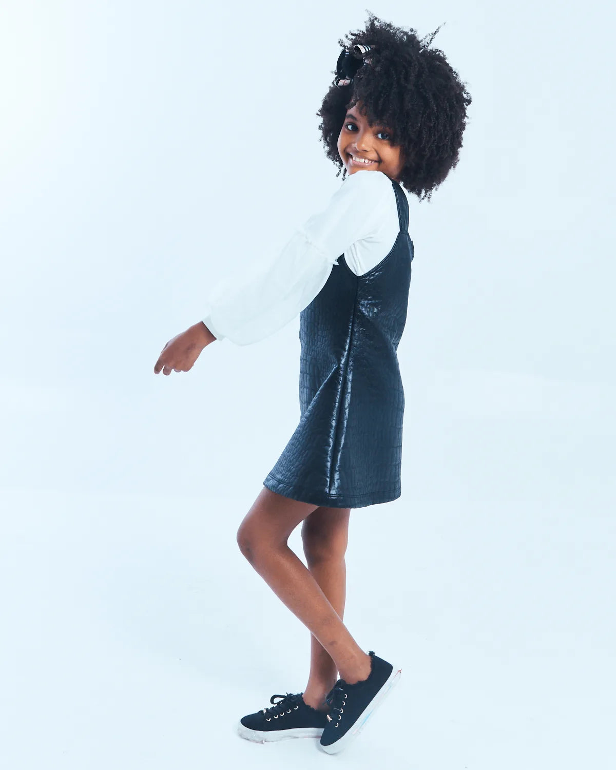 SALOPETE BIKA KIDS 1564 PRETO 12