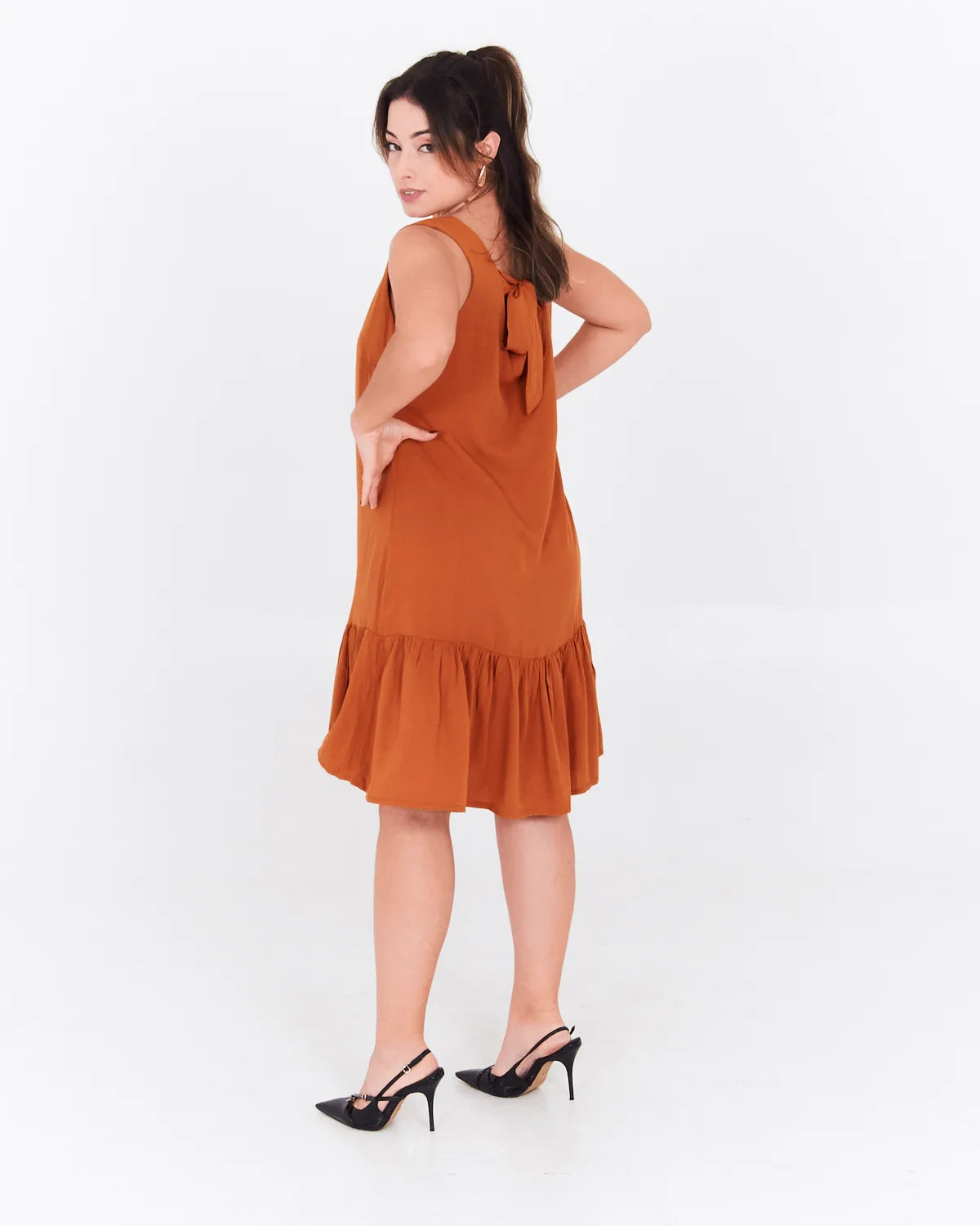 VESTIDO SAFIRA EVA( LACO COSTA) AZUL BIC M