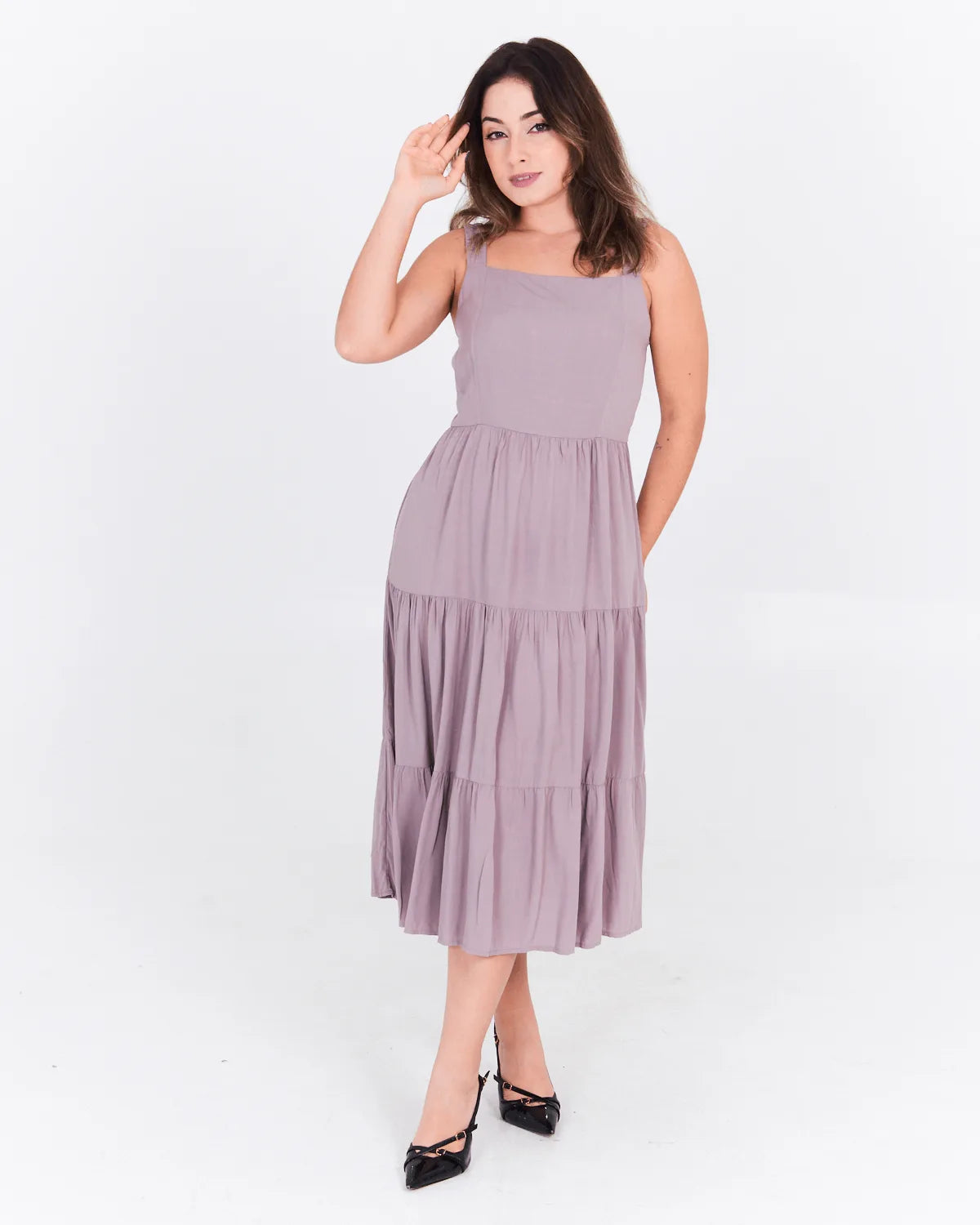 VESTIDO SAFIRA MIDI