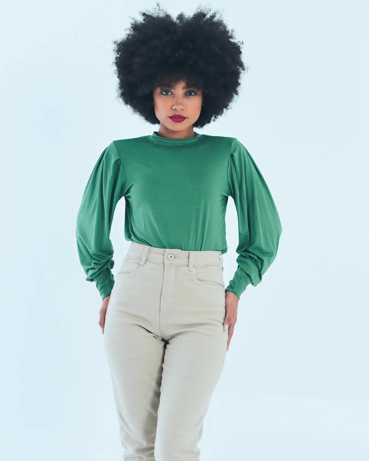 BLUSA LUNENDER 66382 VERMELHO M