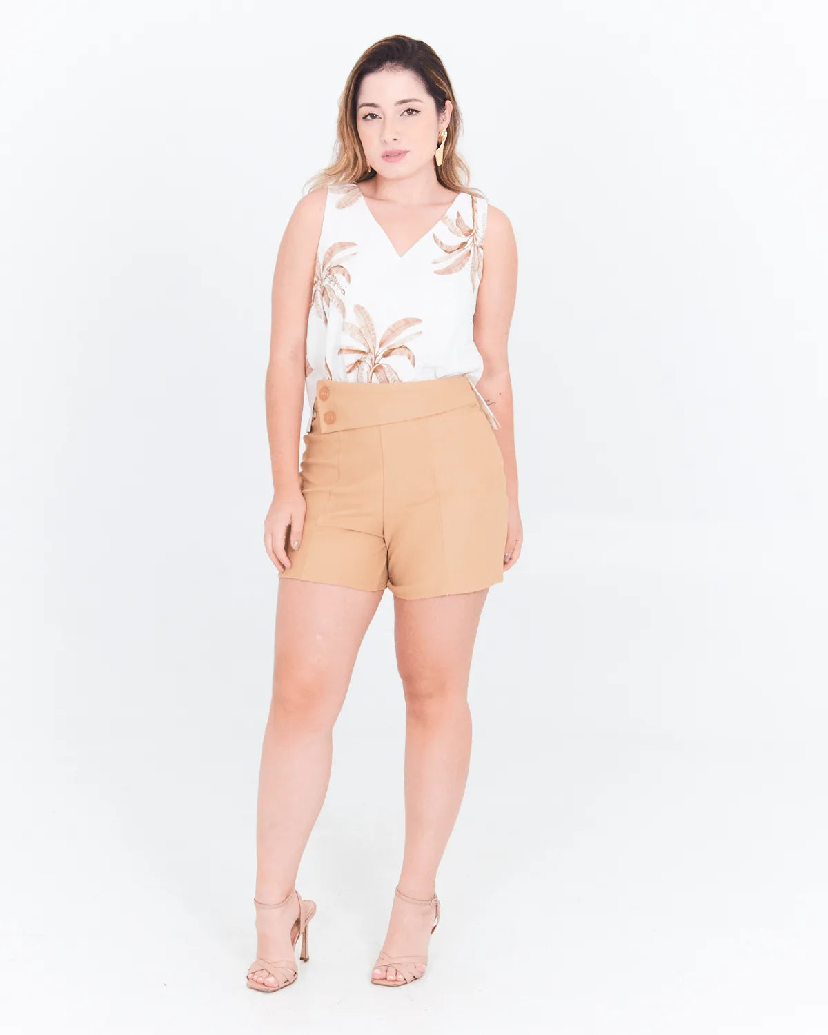 SHORT LUNENDER 49064 LARANJA P