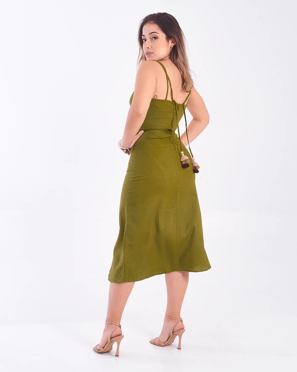 VESTIDO MALWEE 1000108259 VERDE GG